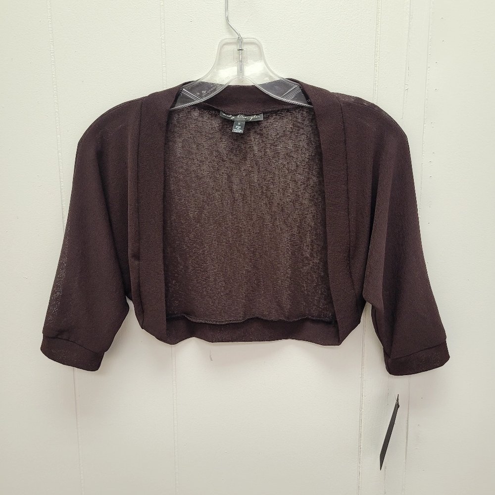 City Triangles Onion Skin Cropped Shrug